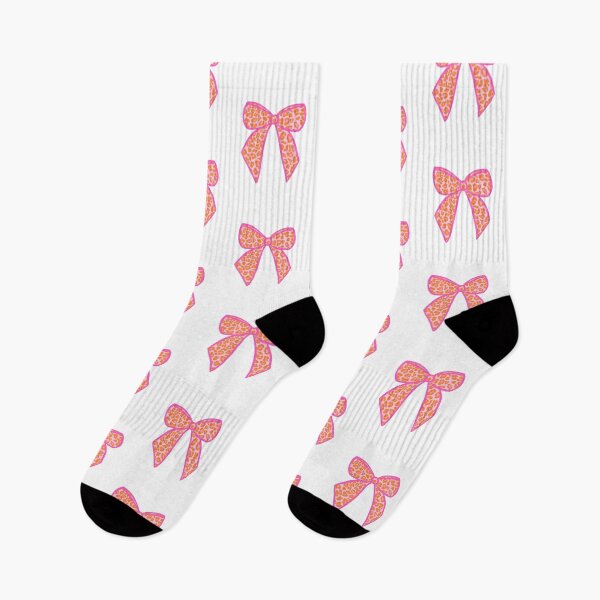 Item preview, Pink and Orange Leopard Print Bow designed and sold by OneThreeSix.