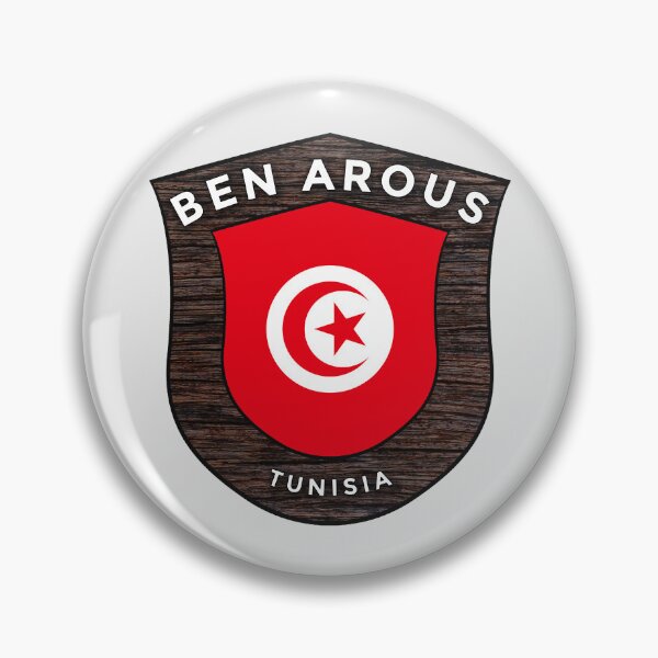 Item preview, Ben Arous Tunisia | Flag Shield Travel Emblem designed and sold by World Designs.