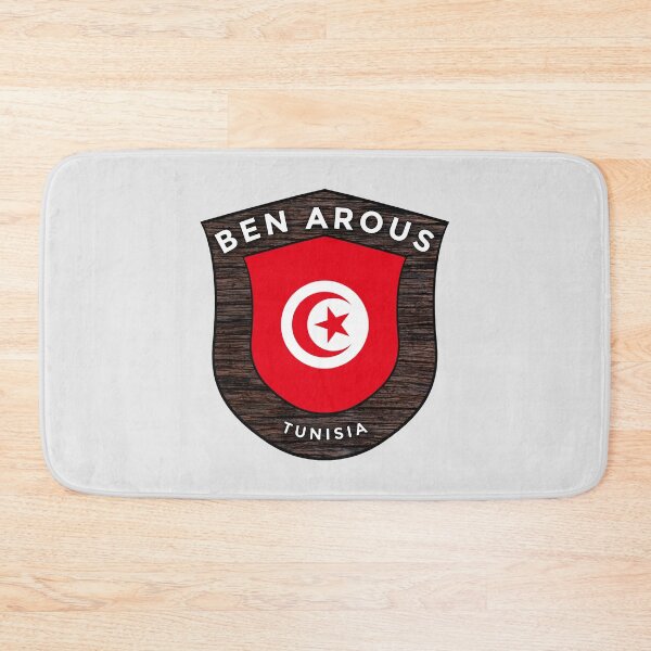 Item preview, Ben Arous Tunisia | Flag Shield Travel Emblem designed and sold by World Designs.