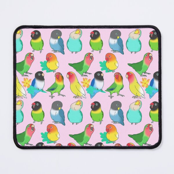 Item preview, Colorful Lovebird Pattern designed and sold by FandomizedRose.