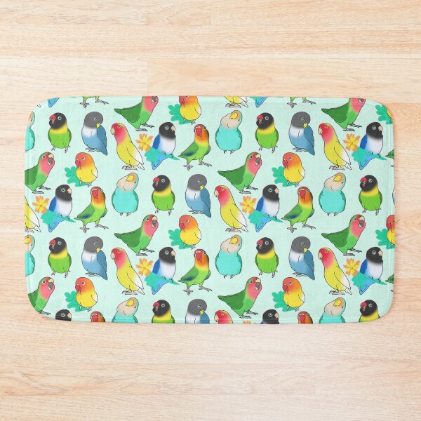 Item preview, Colorful Lovebird Pattern designed and sold by FandomizedRose.