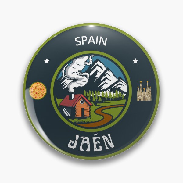 Item preview, Jaén Spain | Green Travel Emblem designed and sold by World Designs.