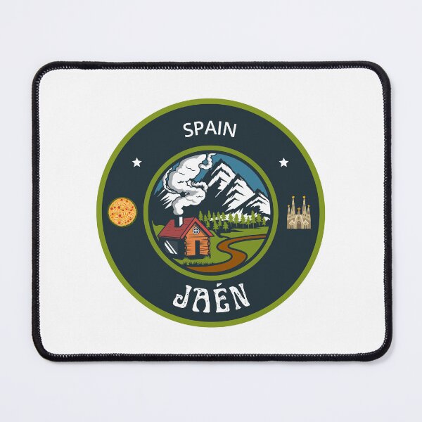 Item preview, Jaén Spain | Green Travel Emblem designed and sold by World Designs.