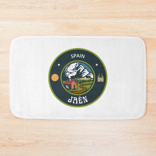 Item preview, Jaén Spain | Green Travel Emblem designed and sold by World Designs.
