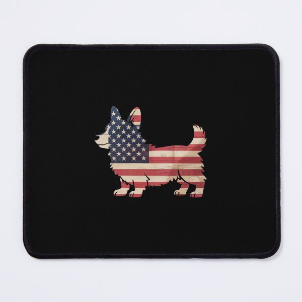 Item preview, Corgi 4th of July Dog Lover Men Women American Flag designed and sold by DigitaldeligArt.