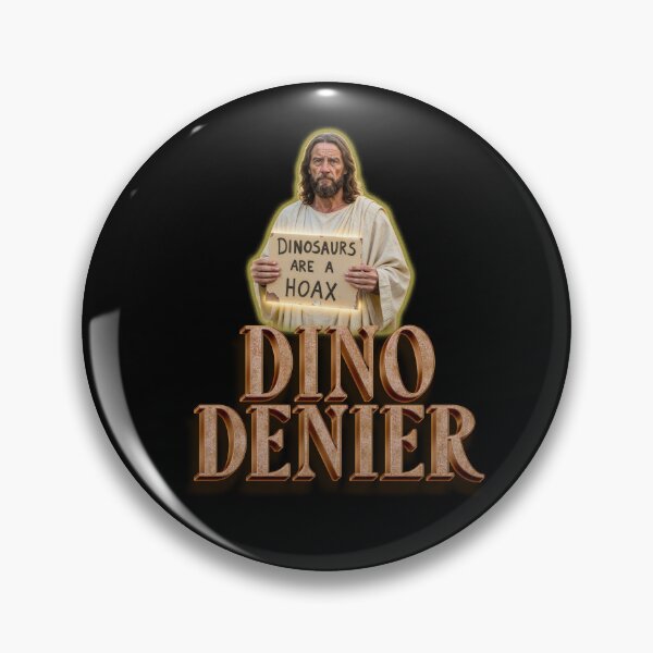 Item preview, Jesus is a Dino Denier  designed and sold by Inferna-Love Creations.