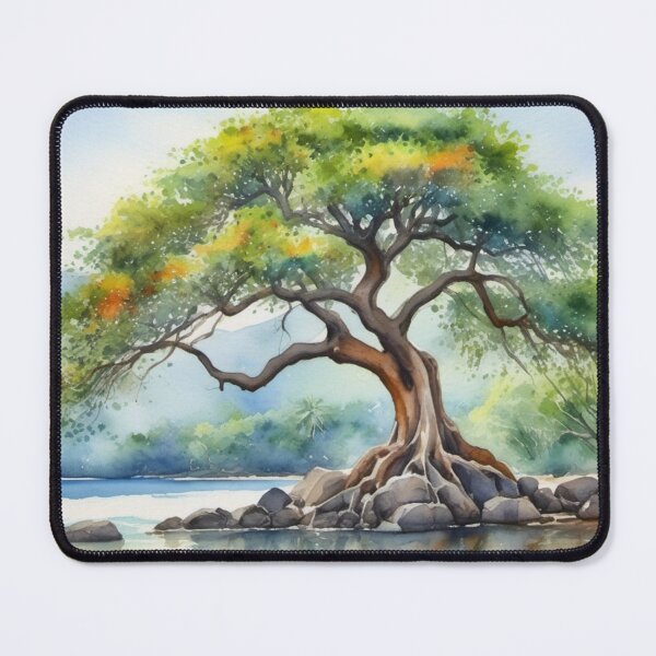 Item preview, Large tree by the lake designed and sold by Kraftbaum.