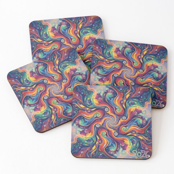 Item preview, The great multicolored wave designed and sold by KUKI DESIGNS.