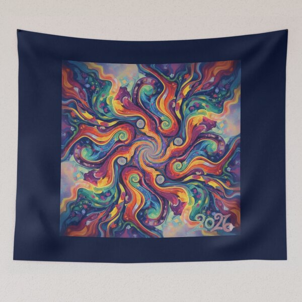 Item preview, The great multicolored wave designed and sold by KUKI DESIGNS.