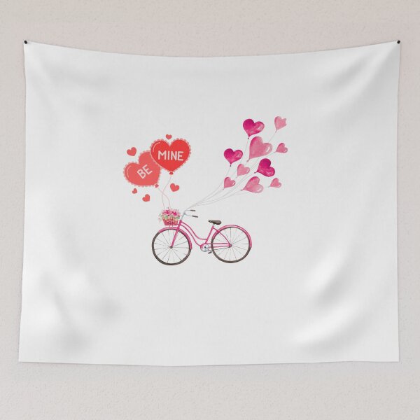 Artikelvorschau, Sei mein Valentinstag Fahrradliebe Kunst entworfen und verkauft von AARA DESIGNS.