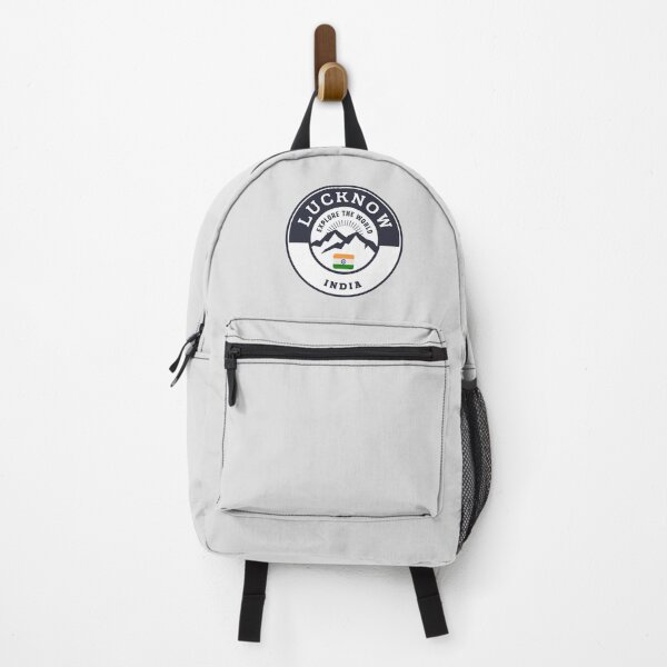 Item preview, Lucknow India | Black and White Travel Crest designed and sold by World Designs.