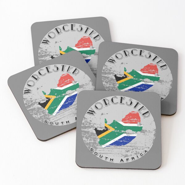 Item preview, Worcester South Africa | Worn Flag Travel Badge designed and sold by World Designs.