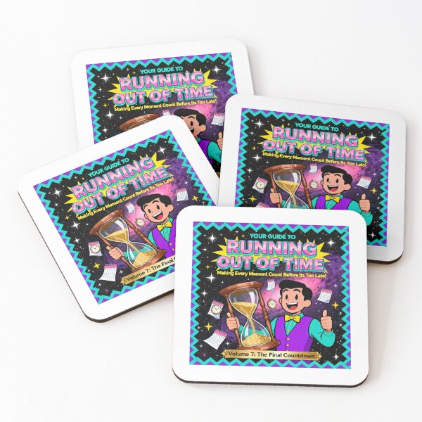 Item preview, Running Out of Time - 90s VHS Parody Art designed and sold by PictorialWhimsy.