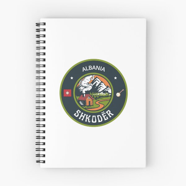 Item preview, Shkodër Albania | Green Travel Emblem designed and sold by World Designs.