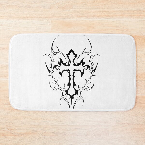 Item preview, Cross in heart Cybertribal designed and sold by Tribalgothss.