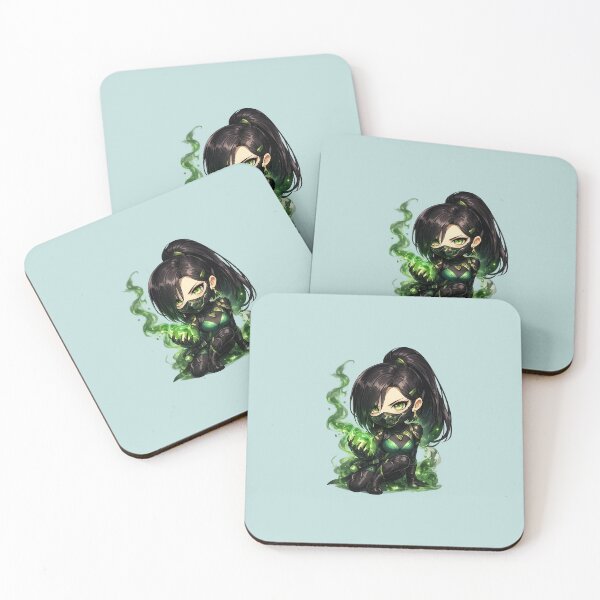Item preview, Poison Mystic Chibi – Cute Mysterious Alchemist designed and sold by CrayVal.