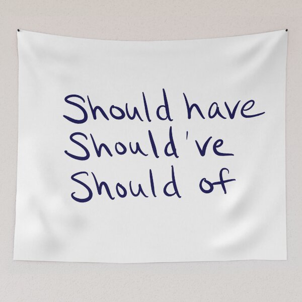Item preview, Should Have Should’ve Should Of designed and sold by abeink.