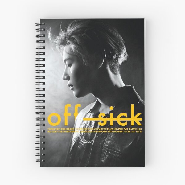 Item preview, SHINee TAEMIN OFF SICK CONCERT POSTER designed and sold by SHINeeEMPORIUM.