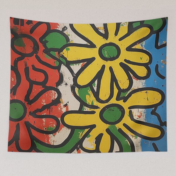 Item preview, Urban Pop Art Flowers designed and sold by tonymagnerart.