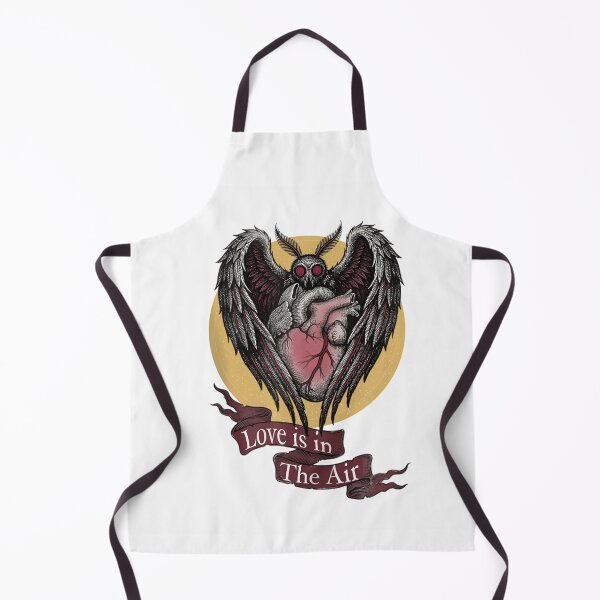 Item preview, Love Is In The Air Mothman Heart Wings Valentine Cryptid Aesthetic designed and sold by Phil Ben.