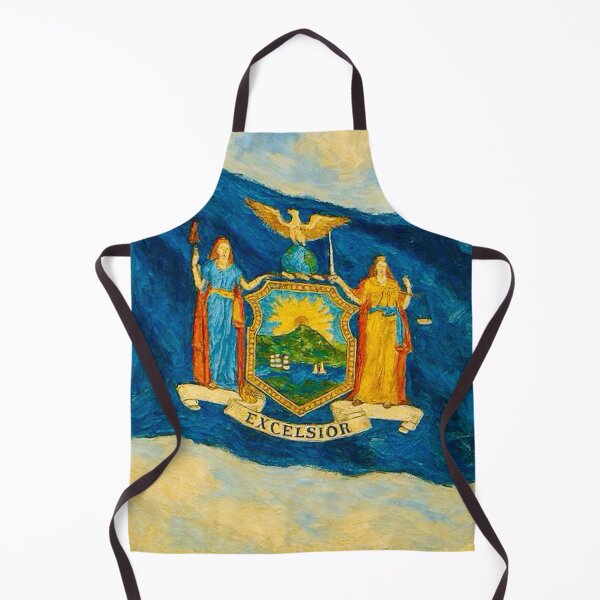 Item preview, New York State Flag designed and sold by TinCatOutPost.