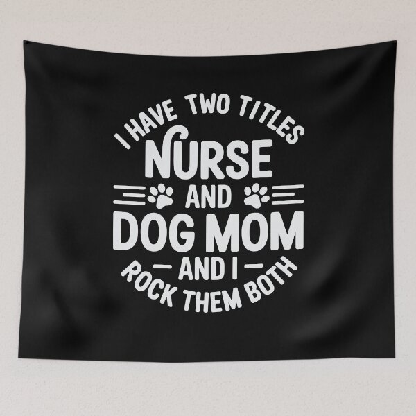 Item preview, I Have Two Titles Aunt And Dog Mom designed and sold by tmerchtrends.