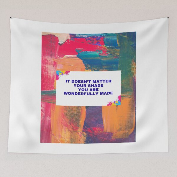 Item preview, It doesn’t matter your shade, you are wonderfully made Christian design designed and sold by TheProverbsMom.