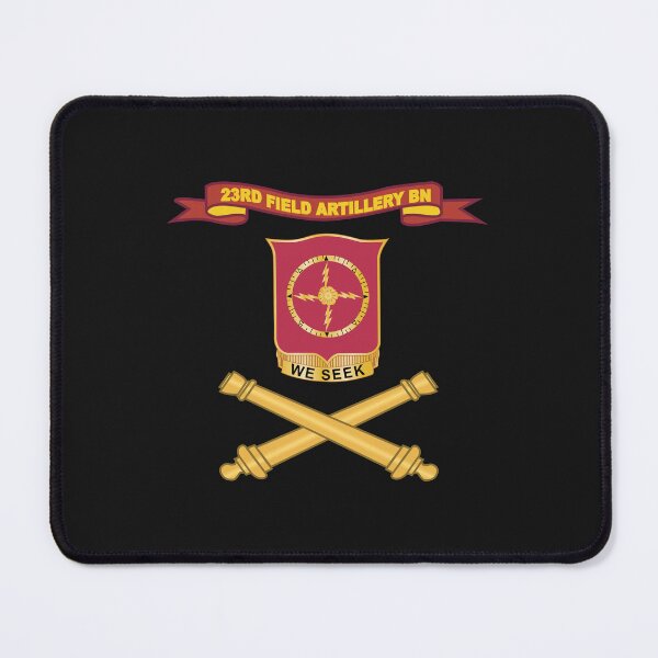 Item preview, Army - 23rd Field Artillery Battalion w Ribbon - Br X 300 designed and sold by Military Insignia Products.
