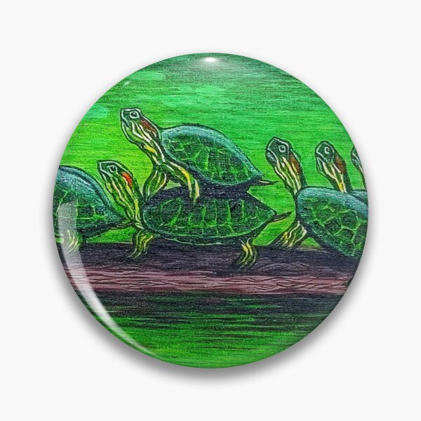 Item preview, Turtles on a Log  designed and sold by Matt Starr Fine Art .