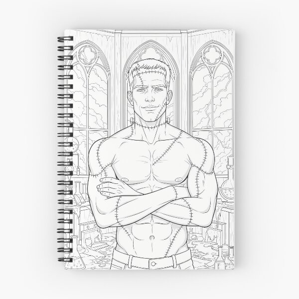 Item preview, Frankenstein Monster Hunk. Hot Guy, Horror Fan. designed and sold by Shoot-The-Moon.