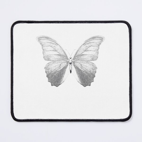 Item preview, Black Butterfly Gothic Aesthetic Minimal Tattoo Style T-Shirt designed and sold by Moodkine.
