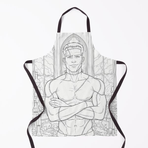 Item preview, Frankenstein Monster Hunk. Hot Guy, Horror Fan. designed and sold by Shoot-The-Moon.
