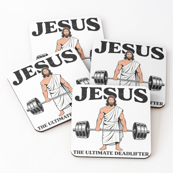 Item preview, Jesus The Ultimate Deadlifter - Funny Christian designed and sold by ZBIFBOUETLA.