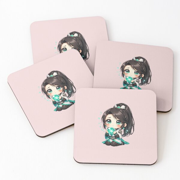 Item preview, Pocket Healer Chibi – Soft Energy & Gentle Magic designed and sold by CrayVal.