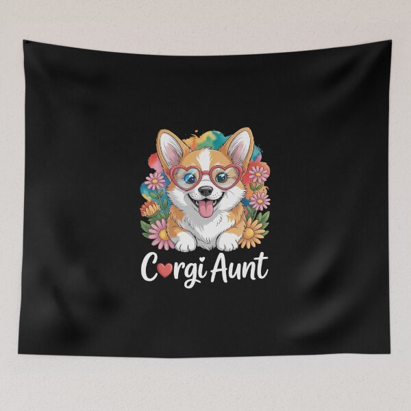 Item preview, Corgi Aunt for Corgi Dog Pet Lovers 2 designed and sold by DigitaldeligArt.