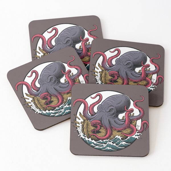 Item preview, Mystic Kraken and Broken Rowboat designed and sold by PixelStudioBe.