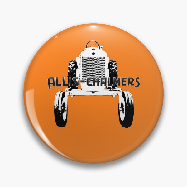Item preview, Allis-Chalmers vintage tractor black-white with name designed and sold by soitwouldseem.