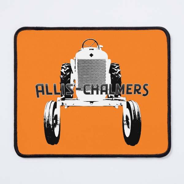 Item preview, Allis-Chalmers vintage tractor black-white with name designed and sold by soitwouldseem.