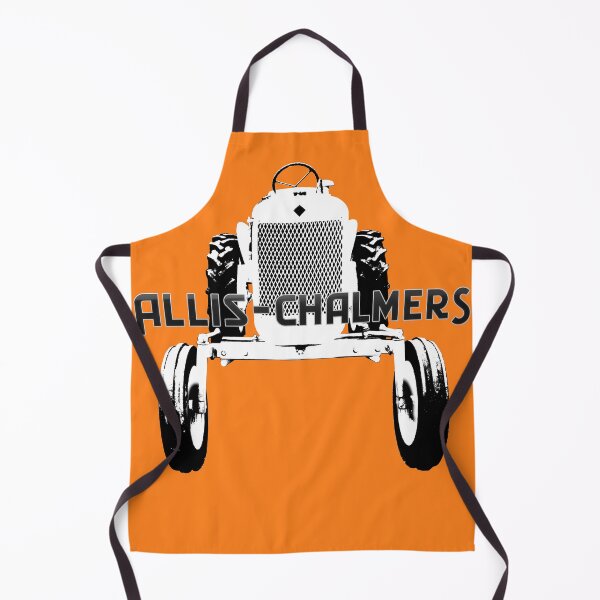 Item preview, Allis-Chalmers vintage tractor black-white with name designed and sold by soitwouldseem.