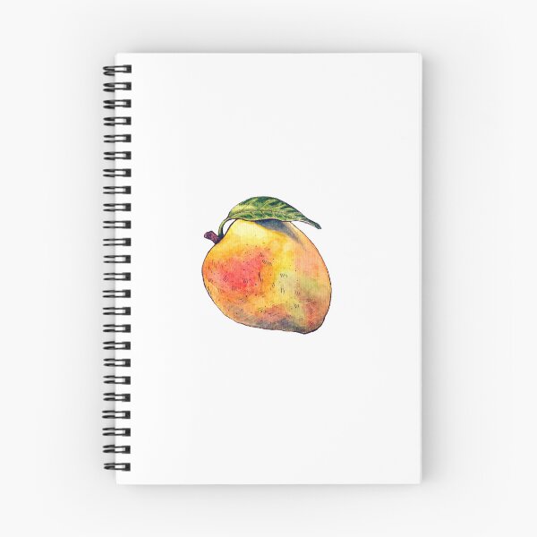 Item preview, Juicy Mango Fruit - Watercolor art designed and sold by AquarellChill.