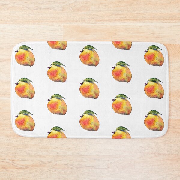 Item preview, Juicy Mango Fruit - Watercolor art designed and sold by AquarellChill.