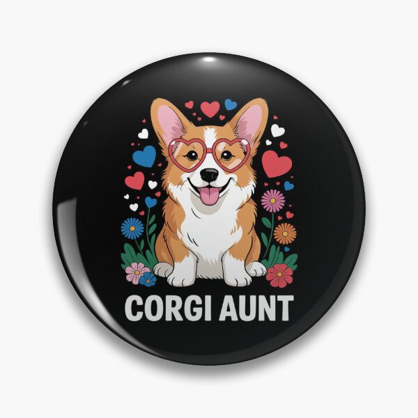 Item preview, Corgi Aunt for Corgi Dog Pet Lovers designed and sold by DigitaldeligArt.