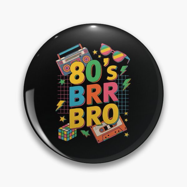 Item preview, This Is My 80s Bro 80's 90's Party  designed and sold by angolinnArt.