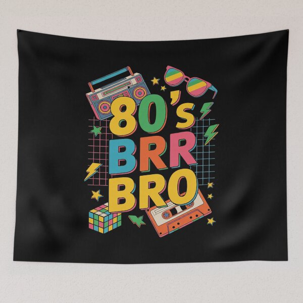 Item preview, This Is My 80s Bro 80's 90's Party  designed and sold by angolinnArt.