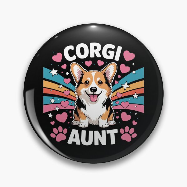 Item preview, Corgi Aunt for Corgi Dog Pet Lovers3 designed and sold by DigitaldeligArt.