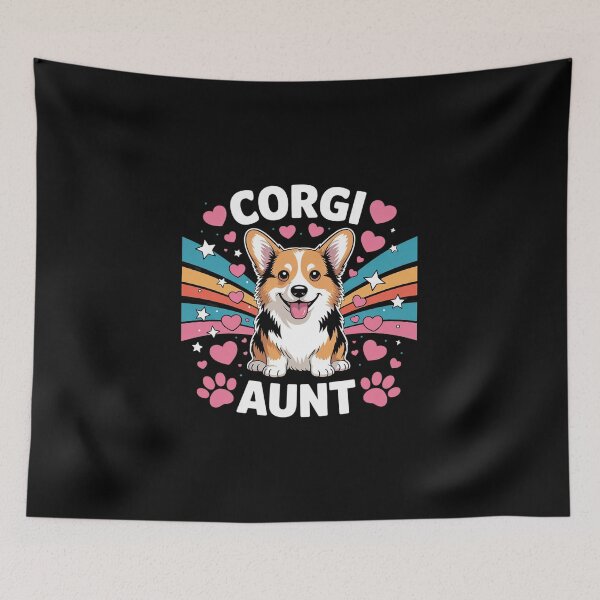 Item preview, Corgi Aunt for Corgi Dog Pet Lovers3 designed and sold by DigitaldeligArt.
