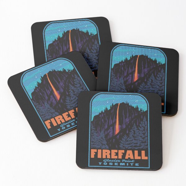 Item preview, Yosemite Firefall Glacier Point Retro  designed and sold by HalpinDesign.
