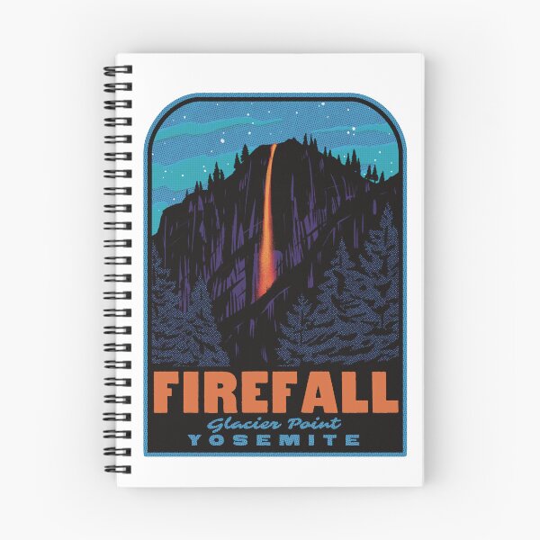 Item preview, Yosemite Firefall Glacier Point Retro  designed and sold by HalpinDesign.