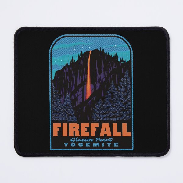 Item preview, Yosemite Firefall Glacier Point Retro designed and sold by HalpinDesign.