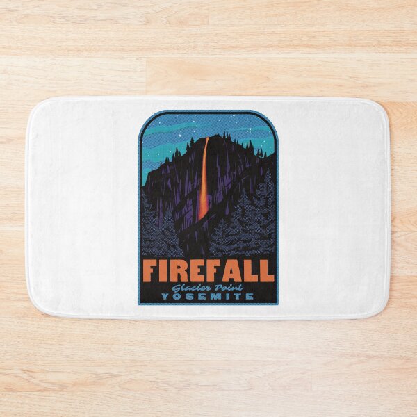 Item preview, Yosemite Firefall Glacier Point Retro  designed and sold by HalpinDesign.